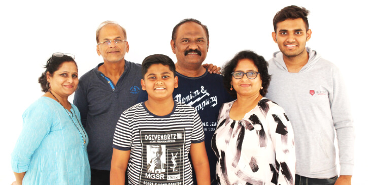 Veer Prashant And Family